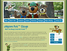 Tablet Screenshot of jellystonechicago.com